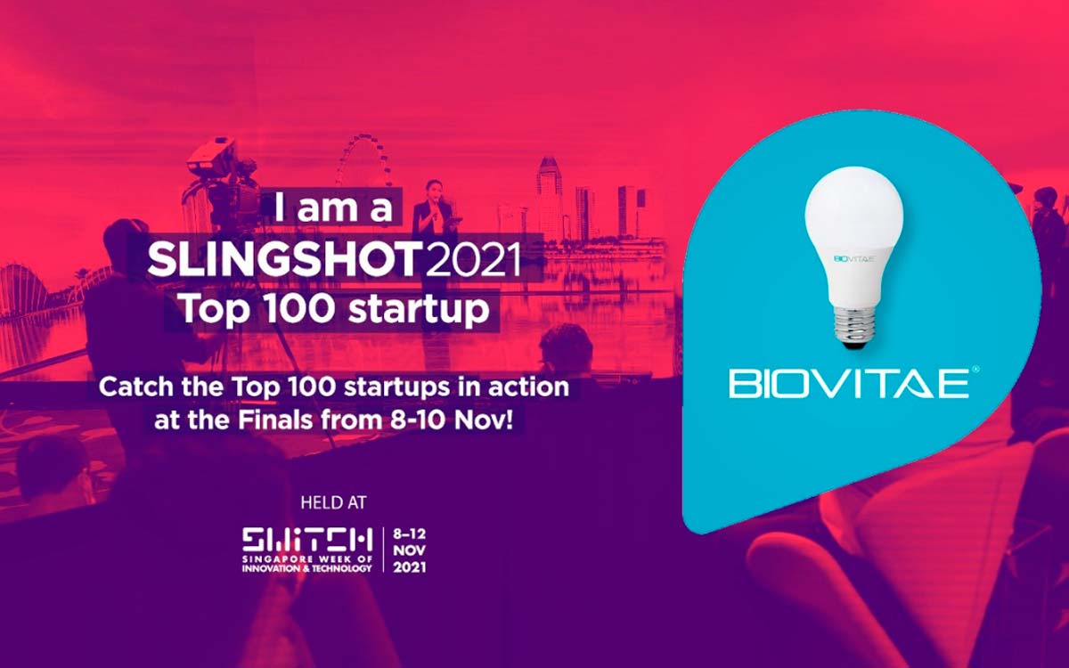 SLINGSHOT 2021 Biovitae selezionata tra le 100 migliori startup al mondo