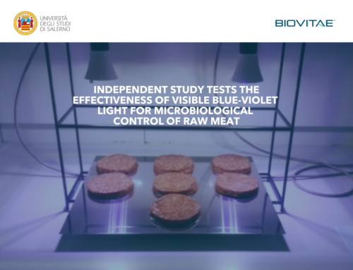 University of Salerno: independent study tests the effectiveness of visible blue-violet light for microbiological control of raw meat